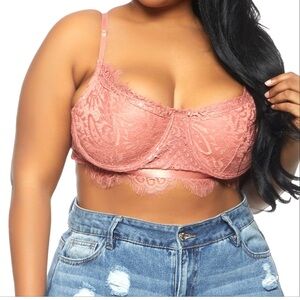 Iris Lace Bra 40C/D Size 1XL